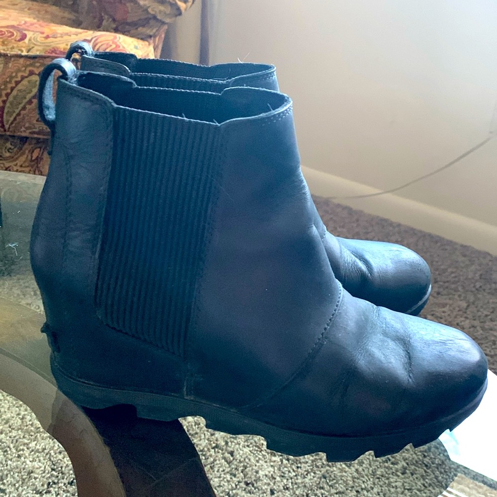 Sorel Black Booties